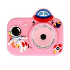 MG Y8 Astronaut gyerek fényképezőgép, rózsaszín