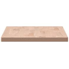 Greatstore tömör bükkfa téglalap alakú asztallap 80x40x2,5 cm