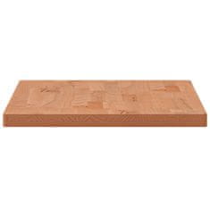 Greatstore tömör bükkfa téglalap alakú asztallap 80x40x2,5 cm