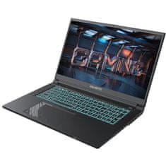 GIGABYTE G7 Kf G7 KF-E3HU213SD Laptop 17.3" 1920x1080 IPS Intel Core i5 12500H 512GB SSD 16GB DDR4 NVIDIA GeForce RTX 4060 Fekete