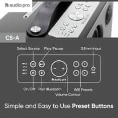 Audio Pro C5A WiFi Bluetooth AirPlay hangszóró 40 W