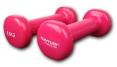 Tunturi Gyakorló súlyzók 2x0,5 kg rózsaszín súlyzók 0,5 kg