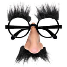 Widmann Szemüveg orral, bajusszal és szempillákkal