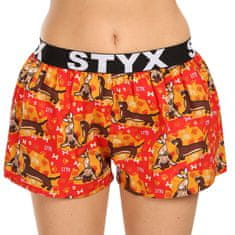 Styx 5PACK női klasszikus boxeralsó art sport gumiból multicolor (5T1182492) - méret S