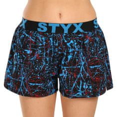 Styx 5PACK női klasszikus boxeralsó art sport gumiból multicolor (5T1367834) - méret XL