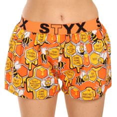 Styx 5PACK női klasszikus boxeralsó art sport gumiból multicolor (5T1367834) - méret XL