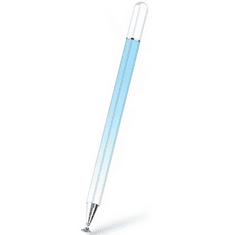 Univerzális toll, (bármilyen kapacitív kijelzőhöz), színátmenetes, Ombre Stylus Pen, világoskék/fehér