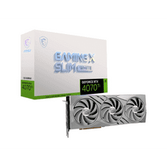 MSI GAMING GeForce RTX 4070 Ti X SLIM WHITE 12G NVIDIA 12 GB GDDR6X (RTX 4070 Ti GAMING X SLIM WHITE 12G)
