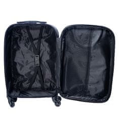 Dollcini Világjáró Bőrönd 20 inch, fekete