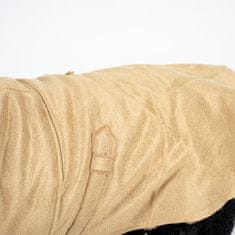 Duvo+ stílusos kabát kutyáknak L 60cm bézs