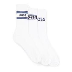 BOSS 3PACK zokni fehér (50502027 100) - méret uni