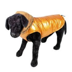Duvo+ téli kabát kutyáknak XL 70cm narancssárga