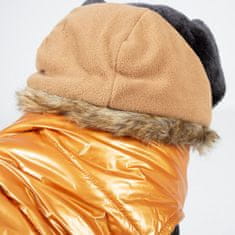 Duvo+ téli kabát kutyáknak XS 30cm narancssárga