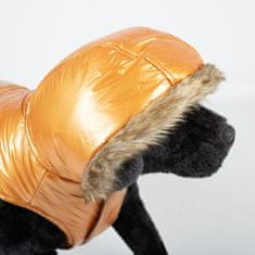 Duvo+ téli kabát kutyáknak M 50cm narancssárga