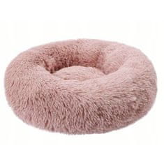 BB-Shop Kényelmes rózsaszín plüss kutyaágy 80 cm