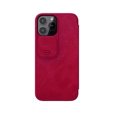 Nillkin Qin Book Pro Apple iPhone 13 Pro Max tok kameravédővel piros (226692) (nillkin226692)