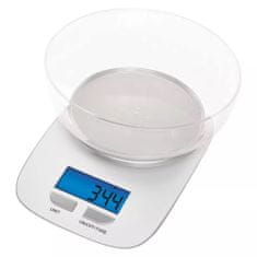 EMOS EV016 5kg 1g Fehér Műanyag konyhai mérleg