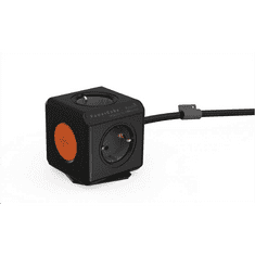 Allocacoc PowerCube Extended Remote SINGLE 1.5mm2 fekete-narancs (1513BK/EUEXRM) (1513BK/EUEXRM)