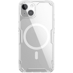 Nillkin Apple iPhone 13, Szilikon tok, műanyag hátlap, ultravékony, Magsafe töltővel kompatibilis, Nature Pro Magnetic, átlátszó (RS113140)