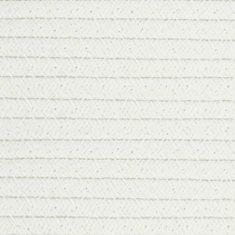 Vidaxl bézs és fehér pamut tárolókosár Ø40 x 35 cm 358467
