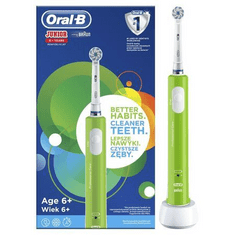 BRAUN Oral-B Junior 6+ Gyerek Forgó-oszcilláló fogkefe Zöld (PRO 400 Junior Sensi)