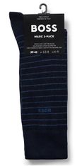 Hugo Boss 2 PACK - férfi zokni BOSS 50503547-401 (Méret 43-46)