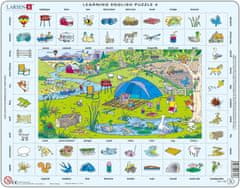 LARSEN English Puzzle 4: Nyaralás vidéken 70 darab