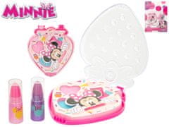 Disney Minnie szépségszett szemhéjfestékkel és szájfénnyel 5 db epres dobozban