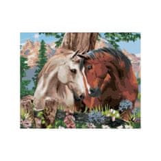 Grafix Diamond kép 30 x 40 cm - Ló szeretet