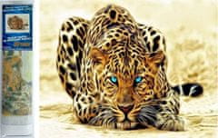 Norimpex Diamond festmény Lurking Leopard 30x40cm