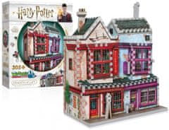 Wrebbit Harry Potter 3D puzzle: Első osztályú kviddicsfelszerelés és Slug & Jiggers patika 305 darab