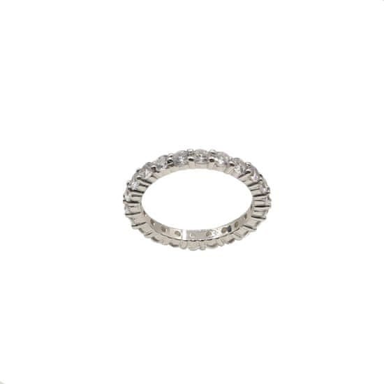 Amiatex Ezüst gyűrű 104733 + Nőin zokni Gatta Calzino Strech