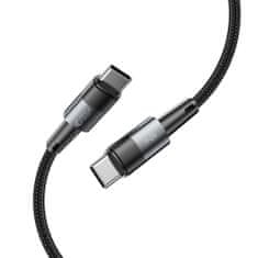 Tech-protect Ultraboost kábel USB-C / USB-C PD 60W 3A 3m, fekete