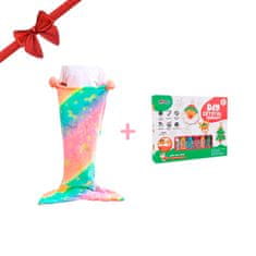 Netscroll Ajándék készlet egy lány takaróval és egy karácsonyi bájital készlettel INGYEN, MermaidArtCraft