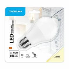 Modee Lighting LED intelligens izzó A60 8,8W semleges fehér, mozgásérzékelő (MSL-G4000K8.8WE27-PIR)