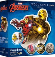 Trefl Wood Craft Origin puzzle Brave Iron Man 160 darab
