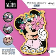 Trefl Wood Craft Junior puzzle Minnie Mouse világában 50 darab