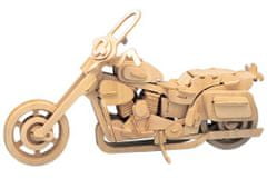 WOODEN TOY, WCK 3D puzzle Motorbike Harley Davidson II.