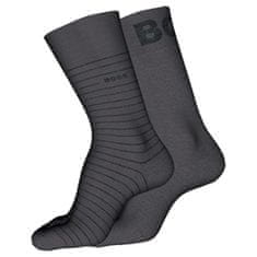 Hugo Boss 2 PACK - férfi zokni BOSS 50503547-033 (Méret 39-42)