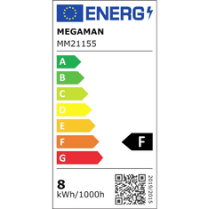 MEGAMAN LED fényforrás izzó forma E27 7.5W melegfehér (MM21155) (MM21155)