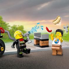 LEGO City 60410 Tűzoltó motorkerékpár