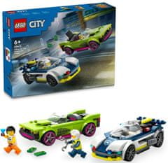 LEGO City 60415 Rendőrautó és sportkocsi hajsza