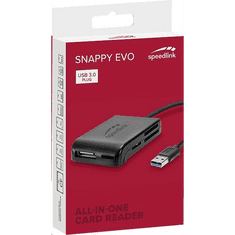 SPEED-LINK Snappy Evo univerzális kártyaolvasó USB 3.0 fekete (SL-150101-BK) (SL-150101-BK)
