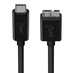 Belkin USB 3.1 C - Micro-B kábel 0.9m (F2CU031bt1M-BLK) (F2CU031bt1M-BLK)