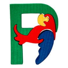 Fauna ábécé P betű papagáj