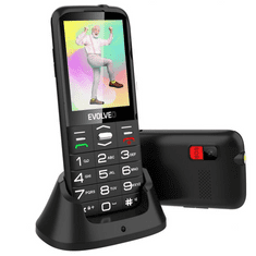 Evolveo EasyPhone XO mobiltelefon fekete (EP630XOB) (EP630XOB)