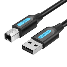 Vention COQBG USB kábel 1,5 M USB 2.0 USB A USB B Fekete (COQBG)
