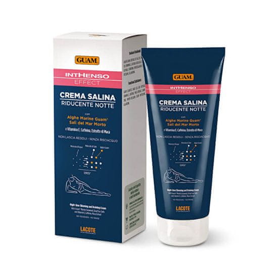 Deadia Cosmetics Karcsúsító krém Inthenso Effect tengeri sóval (Slimming Cream) 200 ml