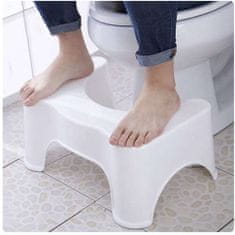 BigBuy 2in1 WC fellépő gyerekeknek és lábtartó felnőtteknek az ideális testtartásért - 42 x 26 x 17 cm (BB-21852)