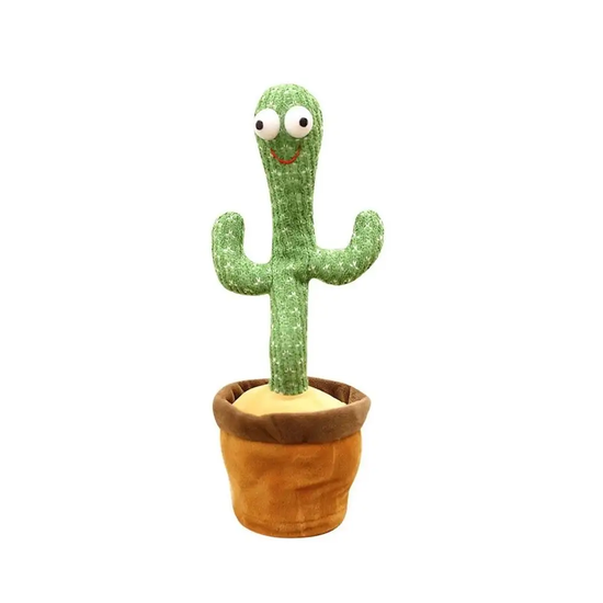 Sweetbuy Varázslatos éneklő és táncoló kaktusz LED-light világítással〡 DANCING CACTUS